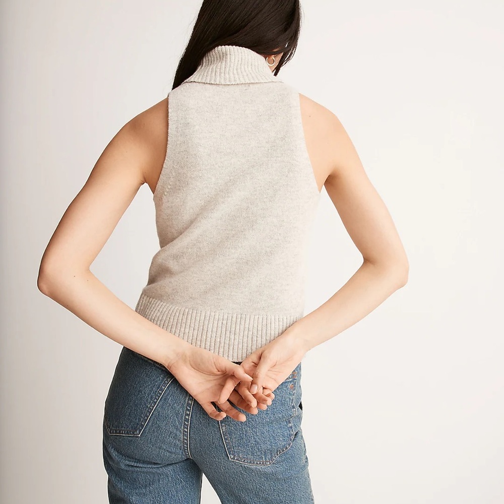 Madewell Hallowell Sweater Tank NWT - Picture 4 of 13